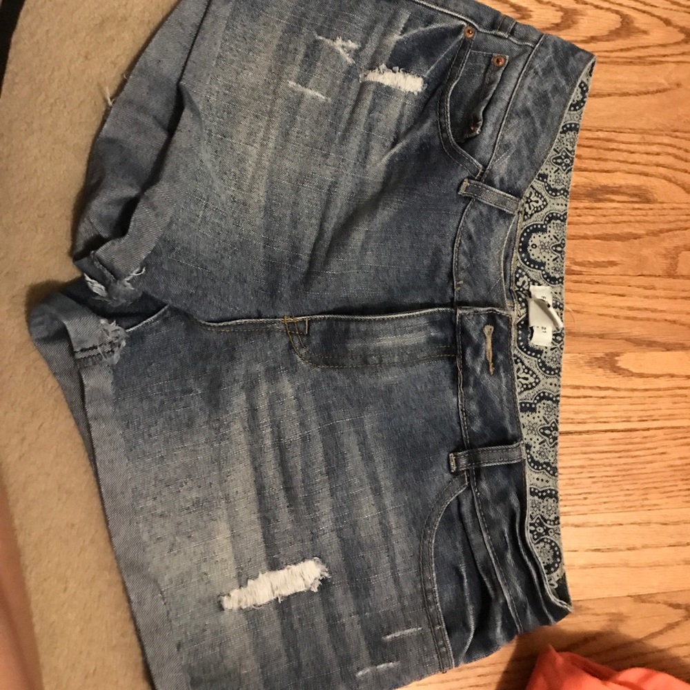 Jean shorts